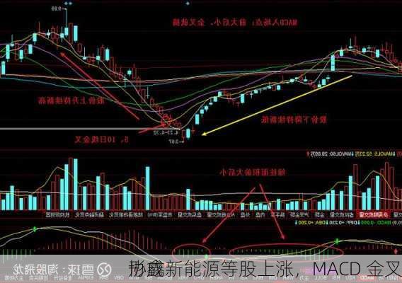 协鑫新能源等股上涨，MACD 金叉
形成