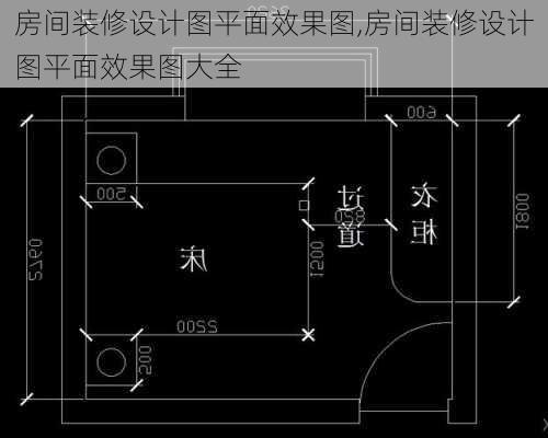 房间装修设计图平面效果图,房间装修设计图平面效果图大全