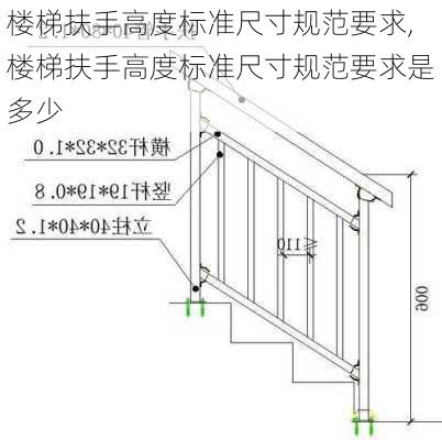 楼梯扶手高度标准尺寸规范要求,楼梯扶手高度标准尺寸规范要求是多少