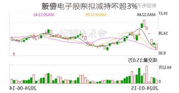 新亚电子股东拟减持不超3%
股份