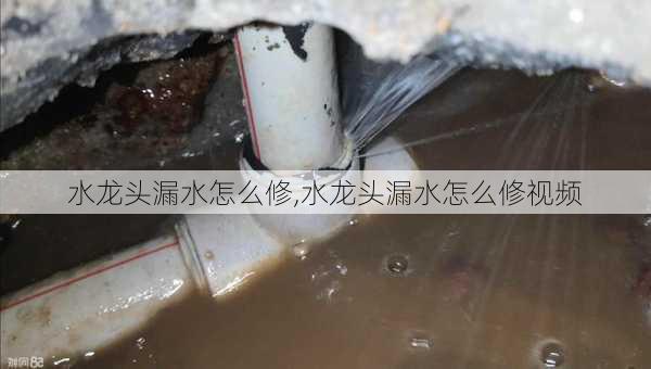 水龙头漏水怎么修,水龙头漏水怎么修视频