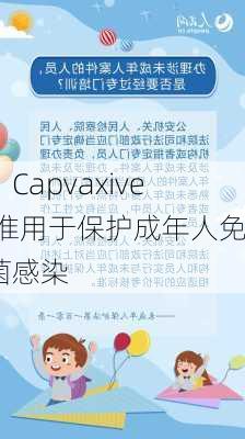 默克制药：Capvaxive 
获 FDA 批准用于保护成年人免受肺炎球菌感染