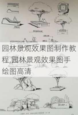 园林景观效果图制作教程,园林景观效果图手绘图高清