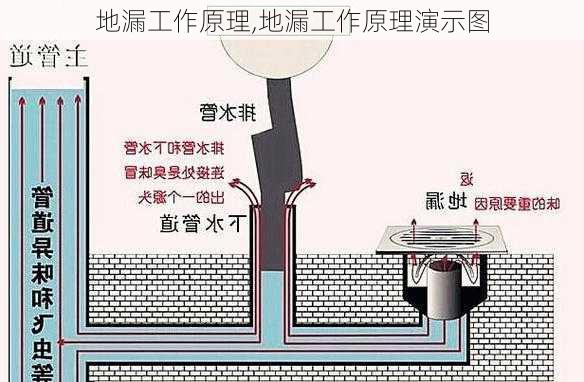 地漏工作原理,地漏工作原理演示图