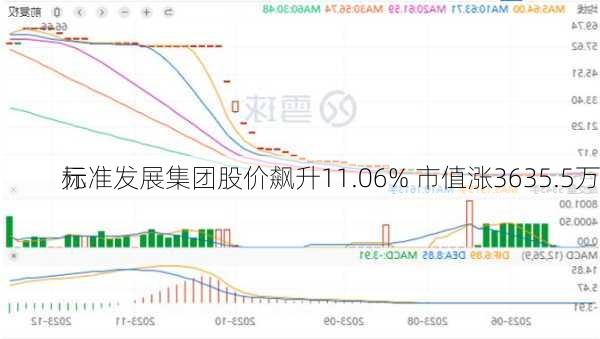 标准发展集团股价飙升11.06% 市值涨3635.5万
元