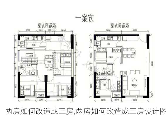 两房如何改造成三房,两房如何改造成三房设计图