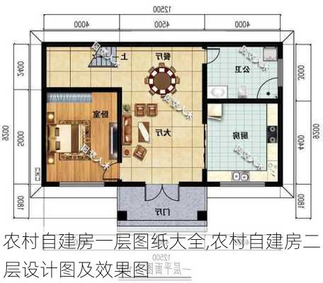 农村自建房一层图纸大全,农村自建房二层设计图及效果图