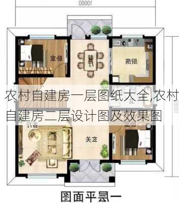 农村自建房一层图纸大全,农村自建房二层设计图及效果图