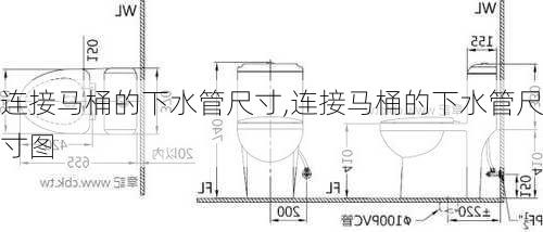 连接马桶的下水管尺寸,连接马桶的下水管尺寸图