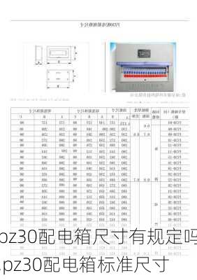 pz30配电箱尺寸有规定吗,pz30配电箱标准尺寸