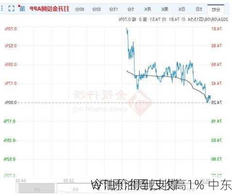 
WTI原油周四收高1% 中东
令油价得到支撑