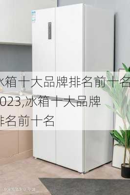 冰箱十大品牌排名前十名2023,冰箱十大品牌排名前十名