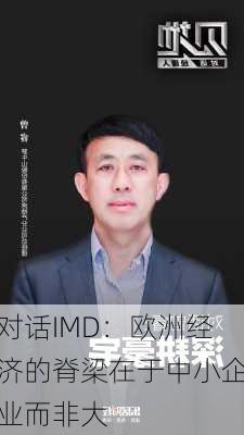 对话IMD：欧洲经济的脊梁在于中小企业而非大
