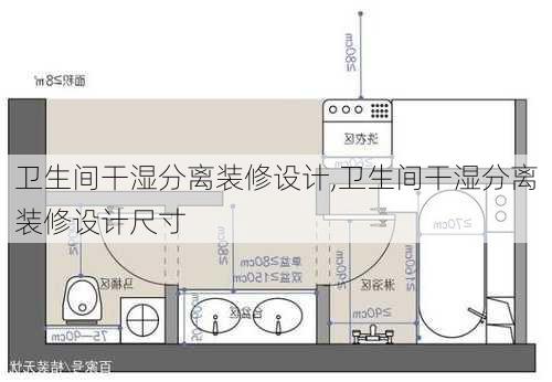 卫生间干湿分离装修设计,卫生间干湿分离装修设计尺寸