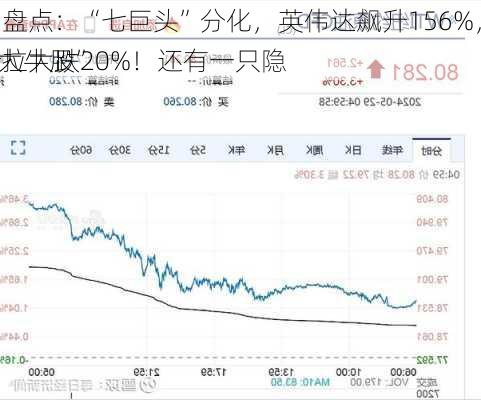 
年中盘点：“七巨头”分化，英伟达飙升156%，特斯拉大跌20%！还有一只隐
的“大牛股”