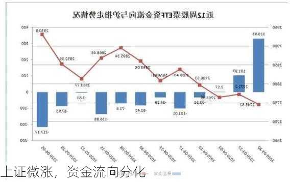 上证微涨，资金流向分化