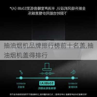 抽油烟机品牌排行榜前十名盖,抽油烟机盖得排行