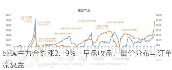 纯碱主力合约涨2.19%：早盘收盘，量价分布与订单流复盘