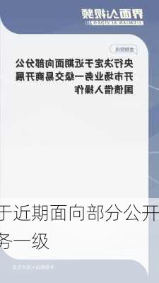 
：决定于近期面向部分公开市场业务一级
商开展
借入
作