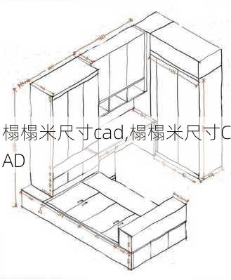 榻榻米尺寸cad,榻榻米尺寸CAD