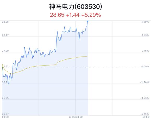 神马电力：预计2024年上半年净利同
增长158.66%-182.26%