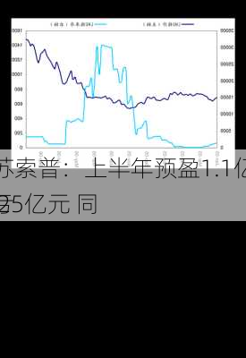 江苏索普：上半年预盈1.1亿元-1.25亿元 同
扭亏