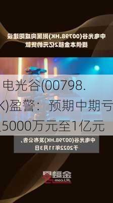 中电光谷(00798.HK)盈警：预期中期亏损5000万元至1亿元