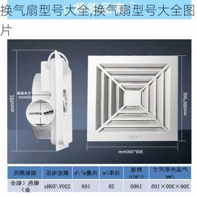 换气扇型号大全,换气扇型号大全图片