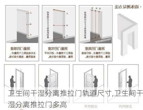 卫生间干湿分离推拉门轨道尺寸,卫生间干湿分离推拉门多高