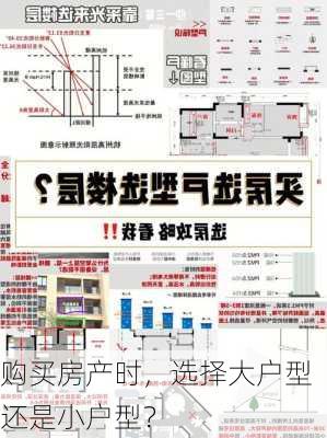 购买房产时，选择大户型还是小户型？