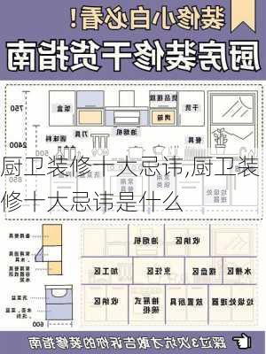 厨卫装修十大忌讳,厨卫装修十大忌讳是什么