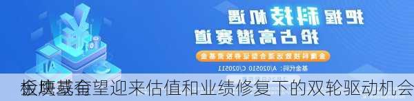 金鹰基金
：
板块或有望迎来估值和业绩修复下的双轮驱动机会