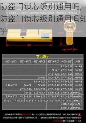 防盗门锁芯级别通用吗,防盗门锁芯级别通用吗知乎