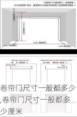 卷帘门尺寸一般都多少,卷帘门尺寸一般都多少厘米