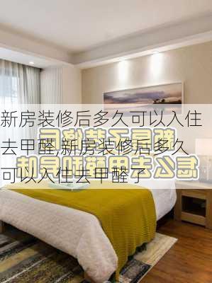 新房装修后多久可以入住去甲醛,新房装修后多久可以入住去甲醛了