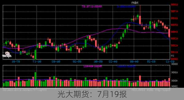 光大期货：7月19报