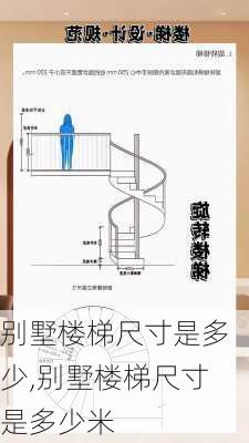 别墅楼梯尺寸是多少,别墅楼梯尺寸是多少米