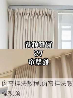 窗帘挂法教程,窗帘挂法教程视频