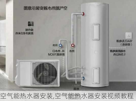 空气能热水器安装,空气能热水器安装视频教程