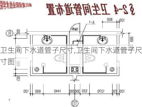 卫生间下水道管子尺寸,卫生间下水道管子尺寸图