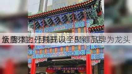 全 聚 德：目前
饭店京内外共开设了8家门店 
从整体上已形成以全聚德品牌为龙头