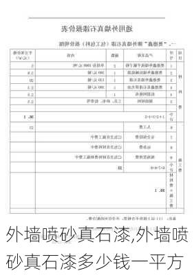 外墙喷砂真石漆,外墙喷砂真石漆多少钱一平方