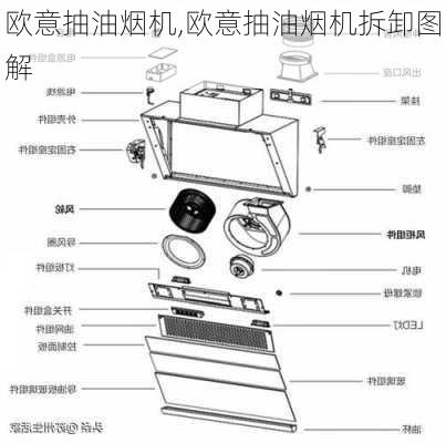 欧意抽油烟机,欧意抽油烟机拆卸图解