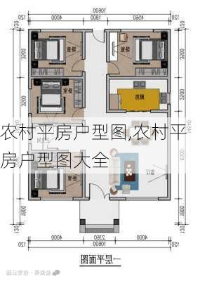 农村平房户型图,农村平房户型图大全