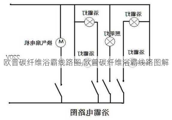 欧普碳纤维浴霸线路图,欧普碳纤维浴霸线路图解