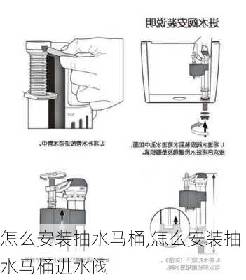 怎么安装抽水马桶,怎么安装抽水马桶进水阀