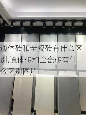 通体砖和全瓷砖有什么区别,通体砖和全瓷砖有什么区别图片