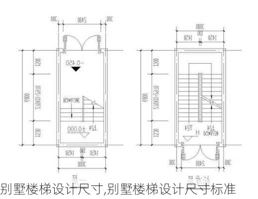 别墅楼梯设计尺寸,别墅楼梯设计尺寸标准