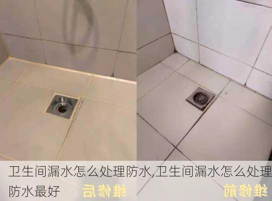 卫生间漏水怎么处理防水,卫生间漏水怎么处理防水最好