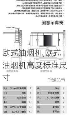 欧式油烟机,欧式油烟机高度标准尺寸